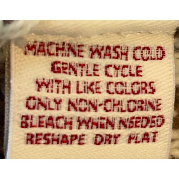 JM Collection Gray Brown Chevron Button Open Front Cardigan Sz 2X Work Academia - Picture 12 of 12